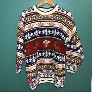 Vintage Grandpa Sweater Large